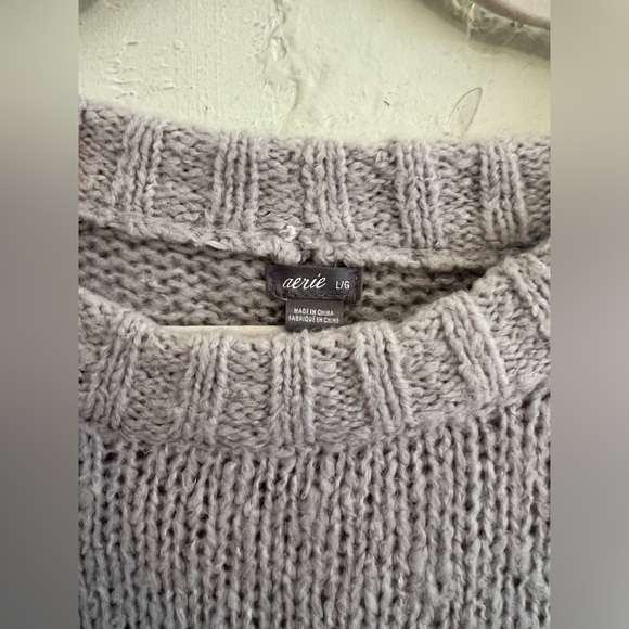 Aerie Oversized Wool Sweater - Picture 3 of 6